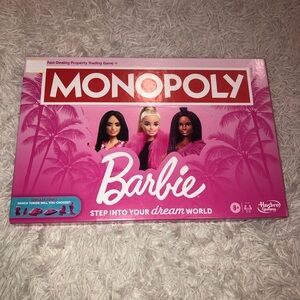 Barbie Monopoly Board Game NWT